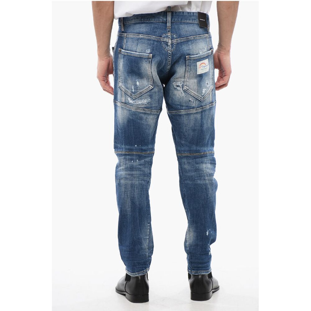 Dsquared² Distressed Effect TIDY BIKER Jeans 18 cm