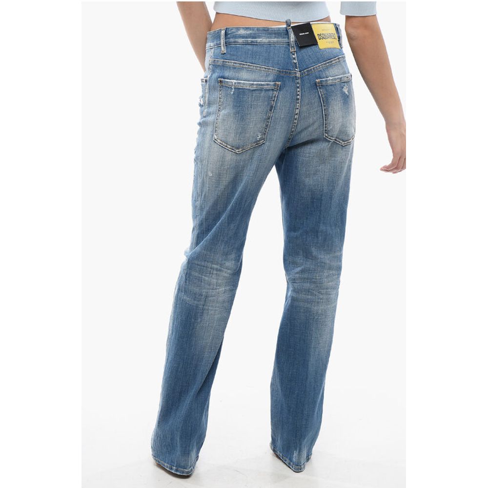 Dsquared² Mid Wash Roadie Fit Denims 23cm