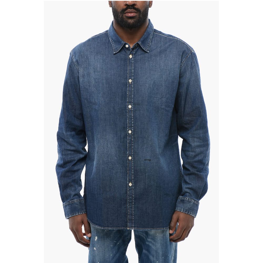 Dsquared² Chambray Relaxed Fit Shirt