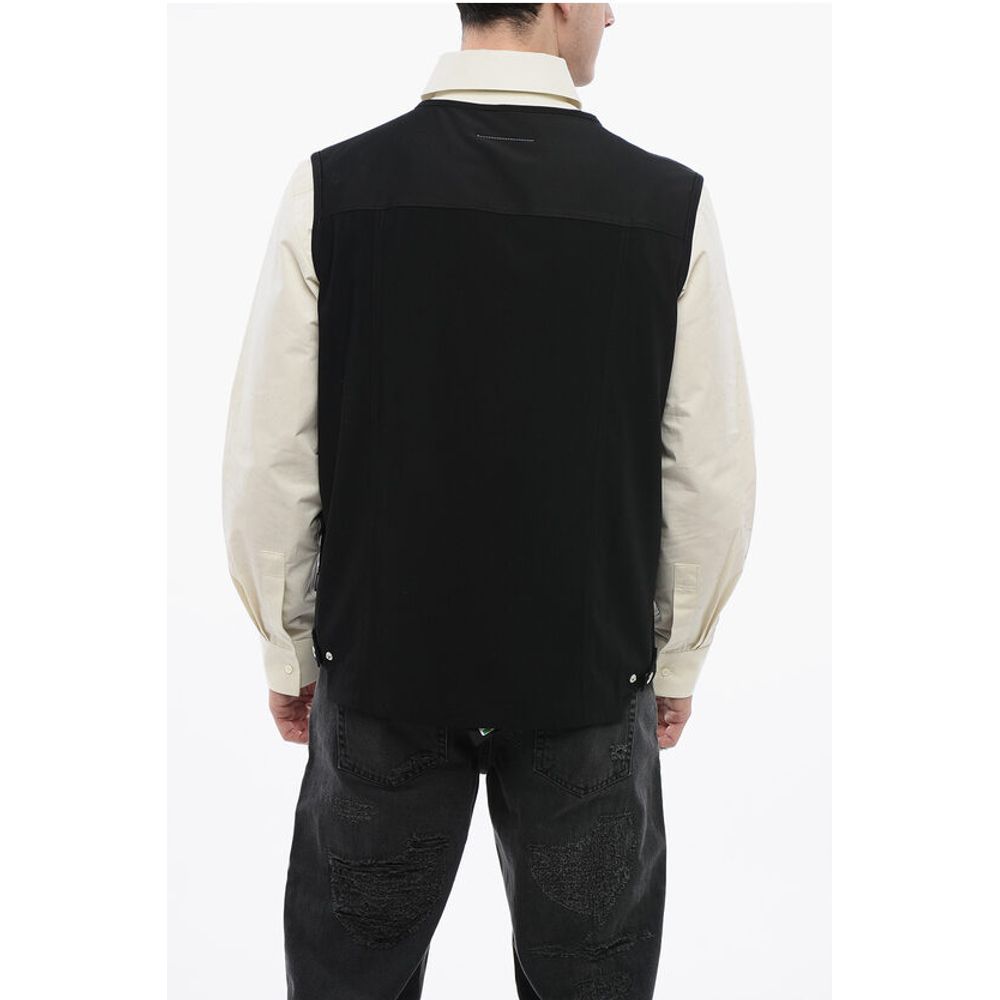 Maison Margiela MM6 Utility Vest With Zip Closure