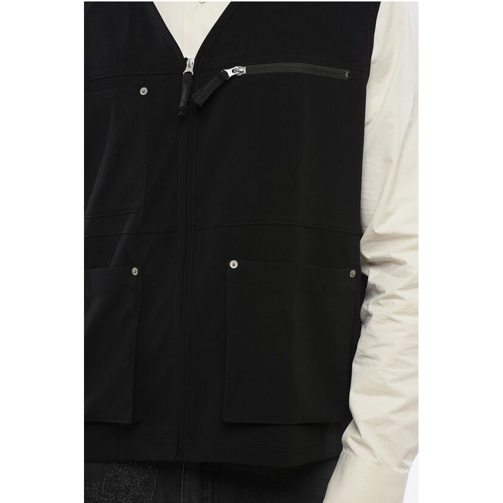 Maison Margiela MM6 Utility Vest With Zip Closure