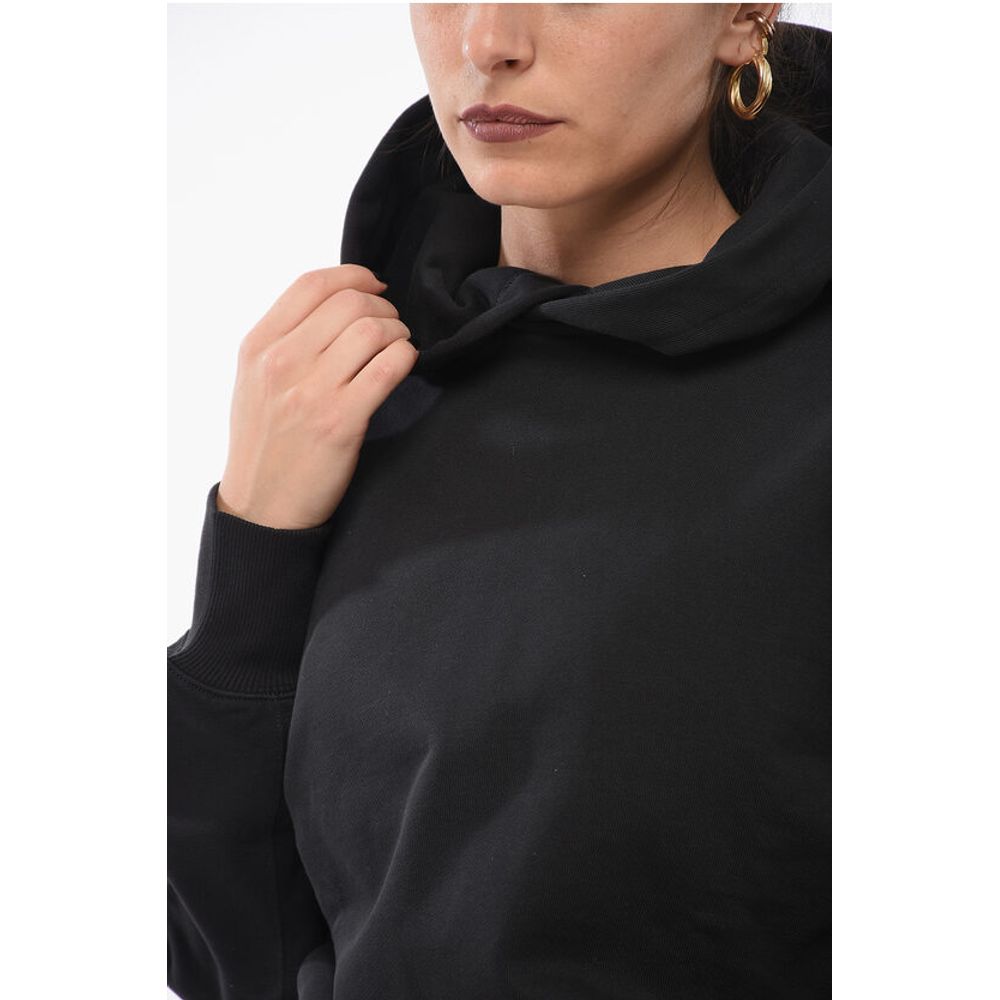 Y-3 Monochrome Brushed Cotton Hoodie