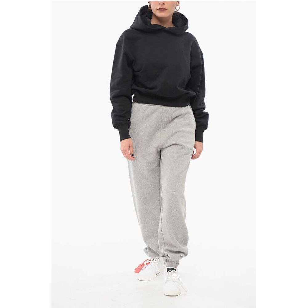 Y-3 Monochrome Brushed Cotton Hoodie