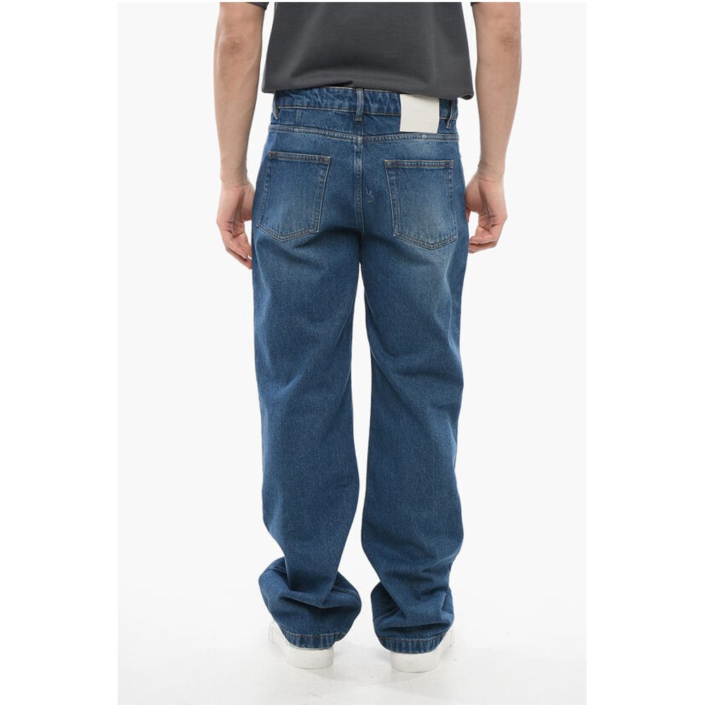 Ami Alexandre Mattiussi Dark Wash Straight Fit Denims 24cm