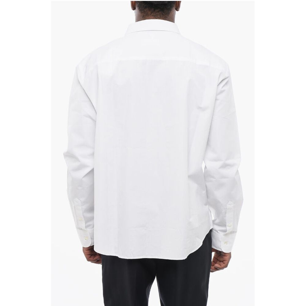 Ami Alexandre Mattiussi Popeline Shirt with Hidden Buttoning