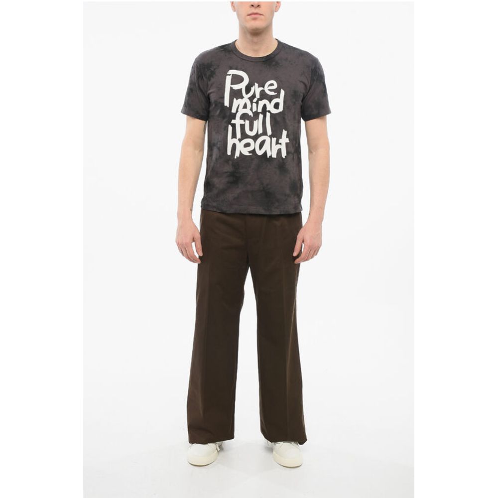 Comme Des Garçons Crew Neck PURE MIND Tie Dye Cotton T-Shirt