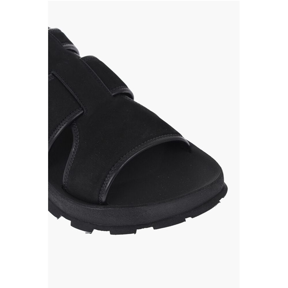 Jil Sander Carrion Sole UBERTO Nabuk Sandals