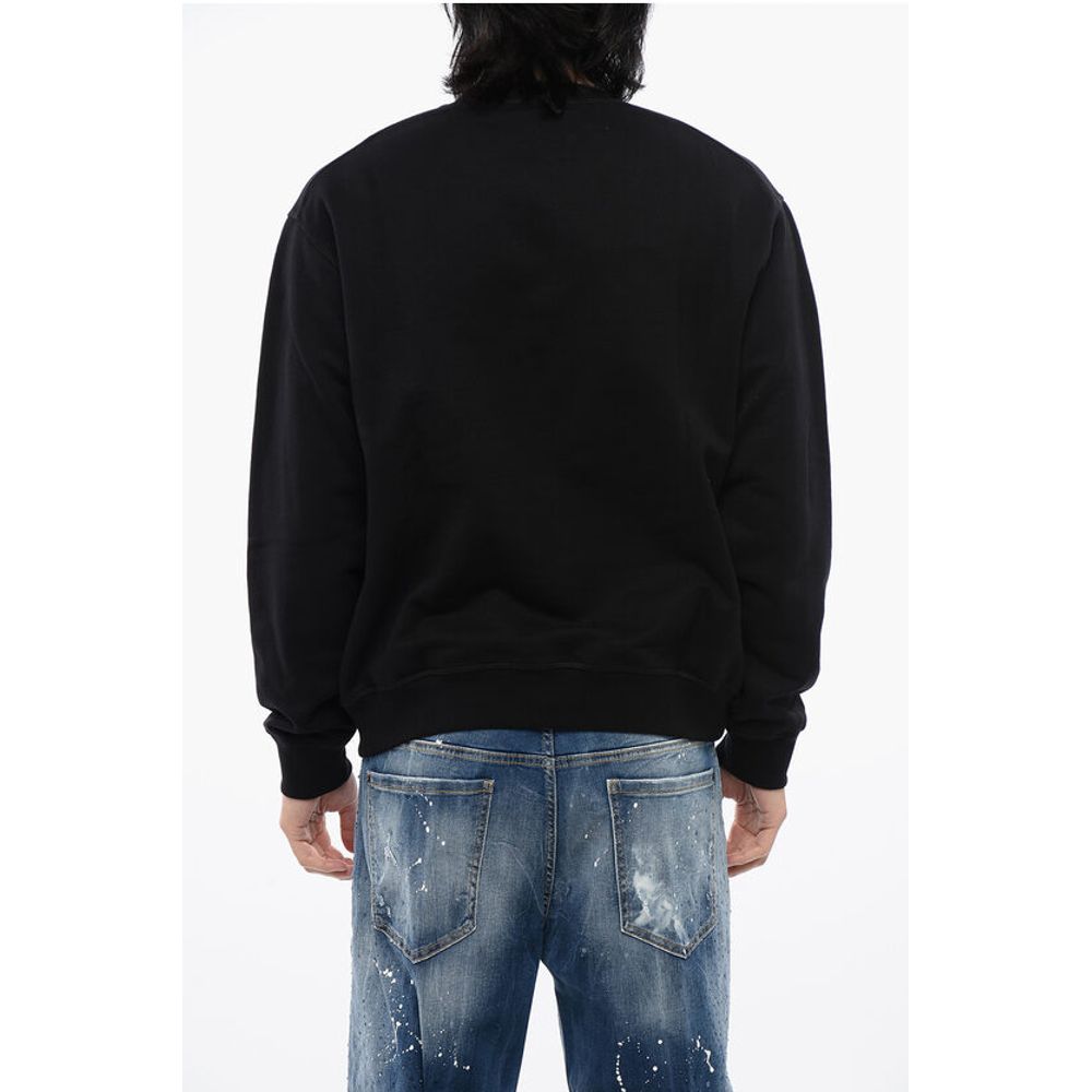Dsquared² Crew Neck Cool Fit D2 GYM Brushed Cotton Sweatshirt