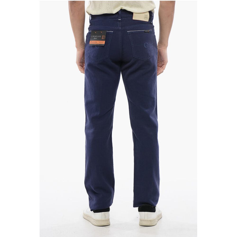 Corneliani ID Stretch Cotton Regular Fit Denims 19 cm