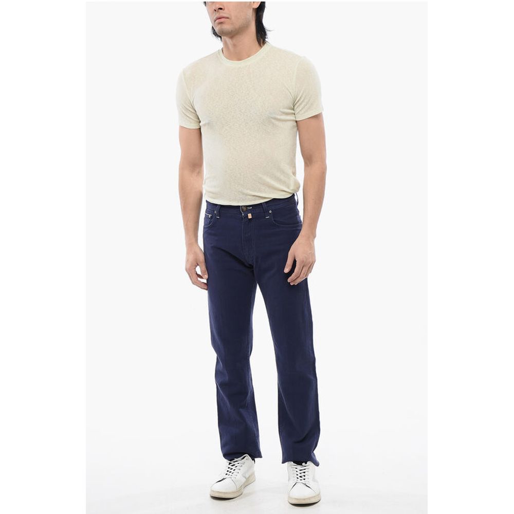 Corneliani ID Stretch Cotton Regular Fit Denims 19 cm