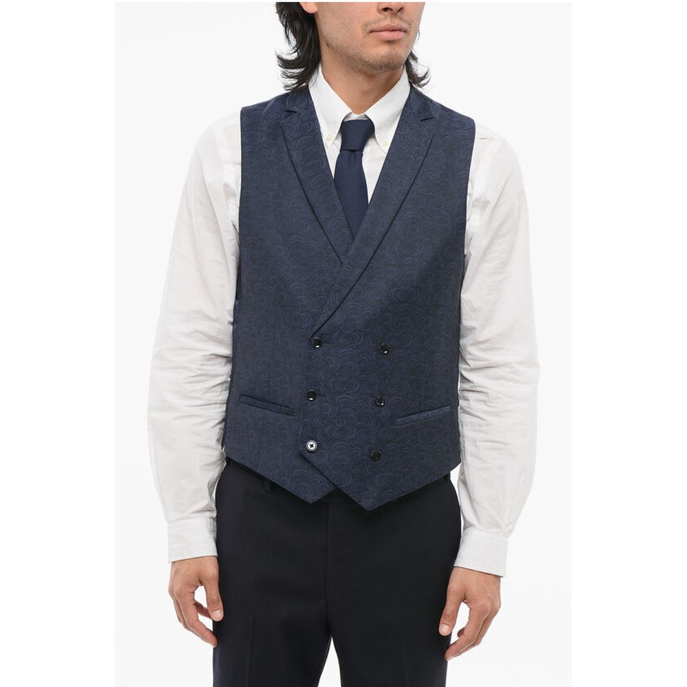 Corneliani CC COLLECTION Virgin Wool CERIM.REWARD Double Breasted Waist