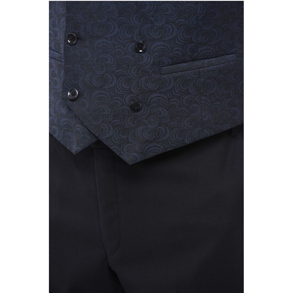 Corneliani CC COLLECTION Virgin Wool CERIM.REWARD Double Breasted Waist