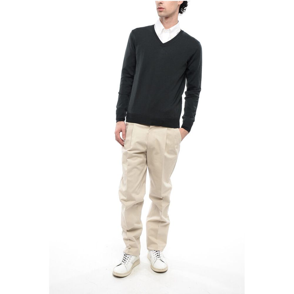Corneliani Virgin Wool V-neckline Sweater