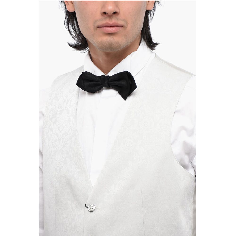 Corneliani CC COLLECTION Anthemion-Print REFINED CERMO Waistcoat with 4