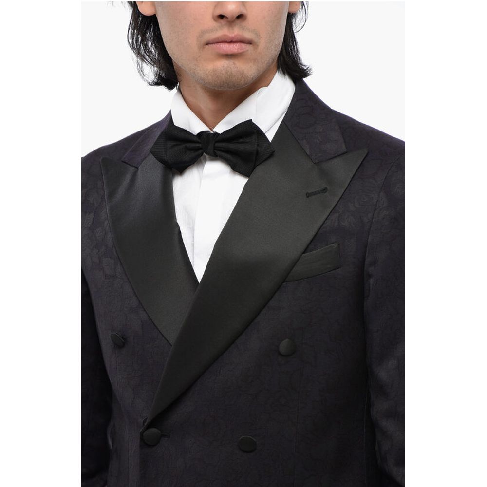 Corneliani CC COLLECTION Double-breasted CERIMONIA REWARD Jacquard Blaz