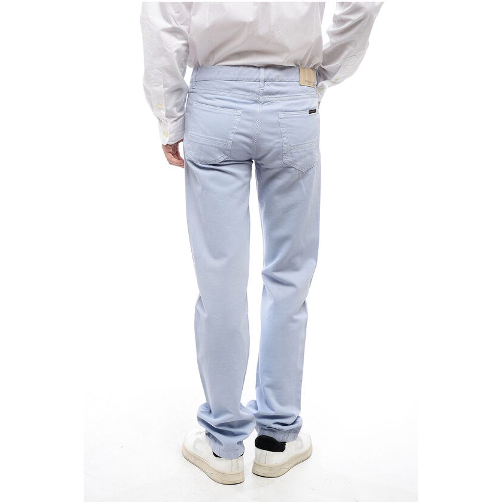 Corneliani ID Linen and Cotton-blended Pants
