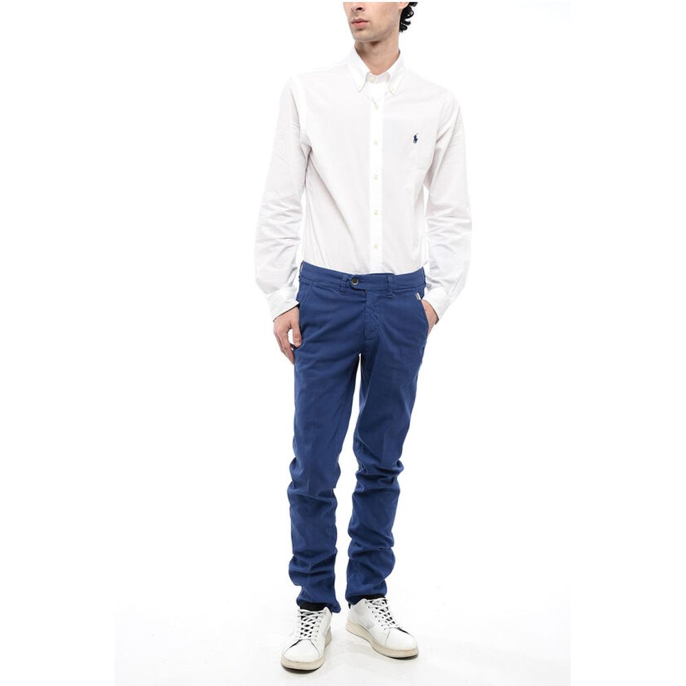 Corneliani ID Linen and Cotton-blended Pants