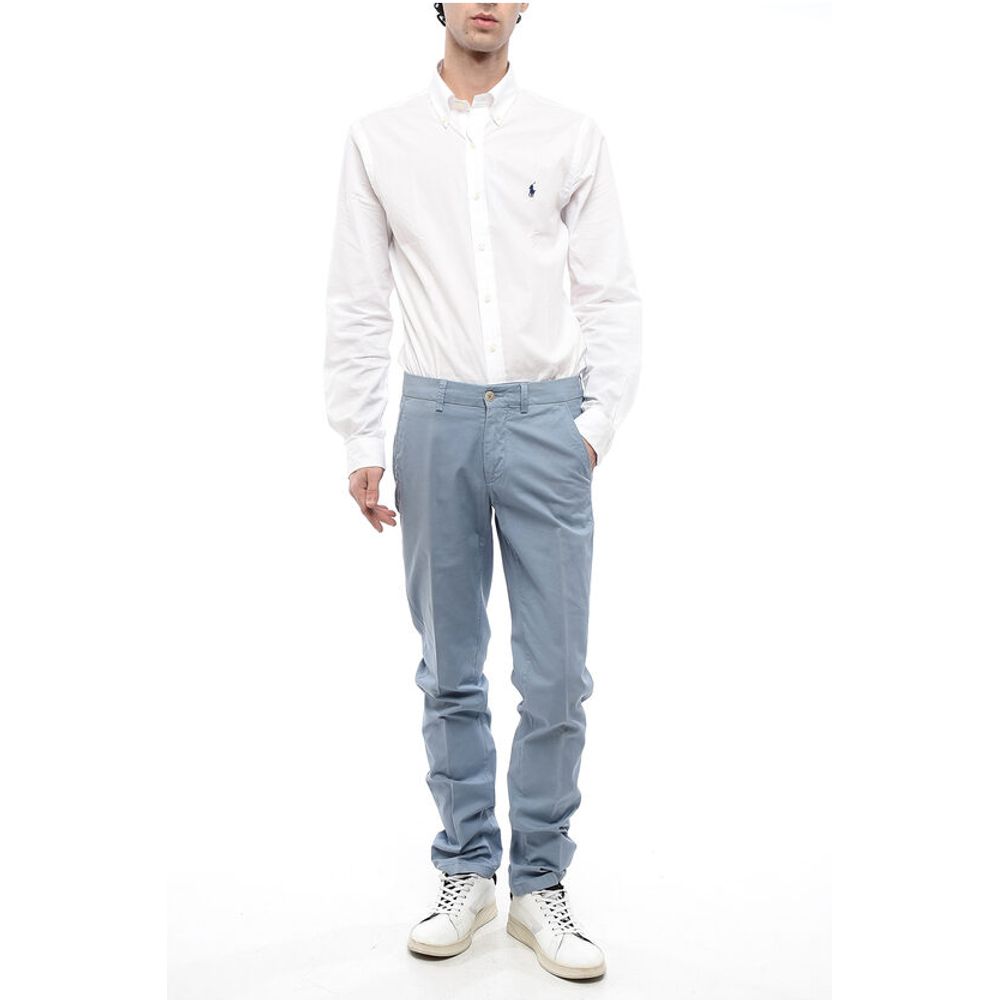 Corneliani ID Pinstriped Chino Pants