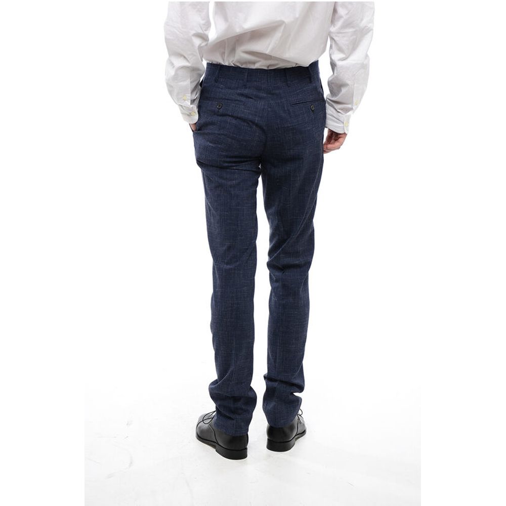 Corneliani CC COLLECTION 4-Pocketed RIGHT Silk Blend Pants