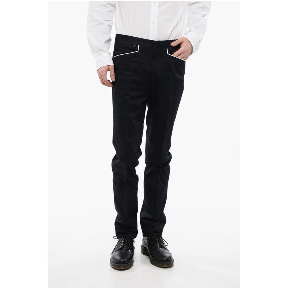 Corneliani LEADER Pants with Contrasting Detailing