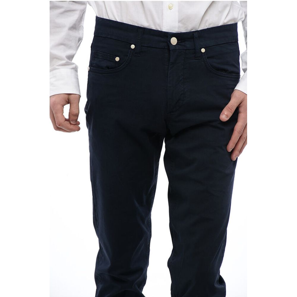 Corneliani ID Chino Pants with Suede Patch
