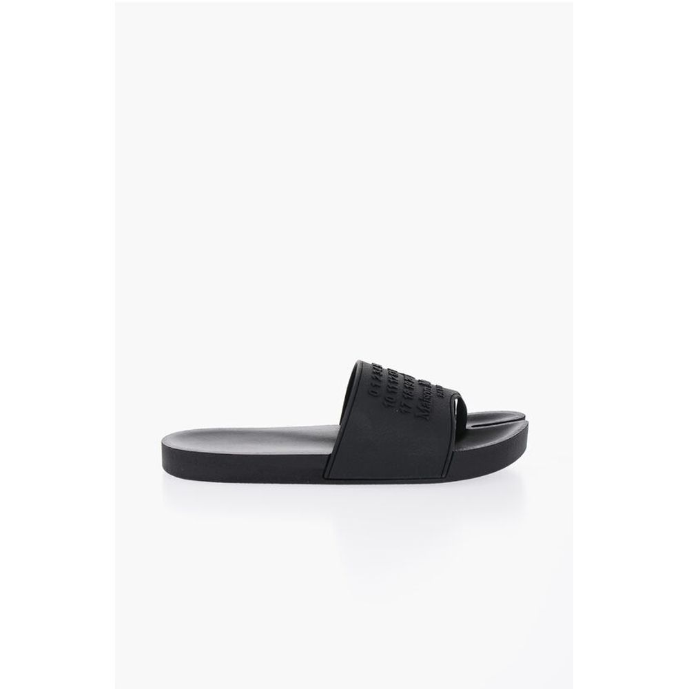 Maison Margiela Logoed Tabi Slides
