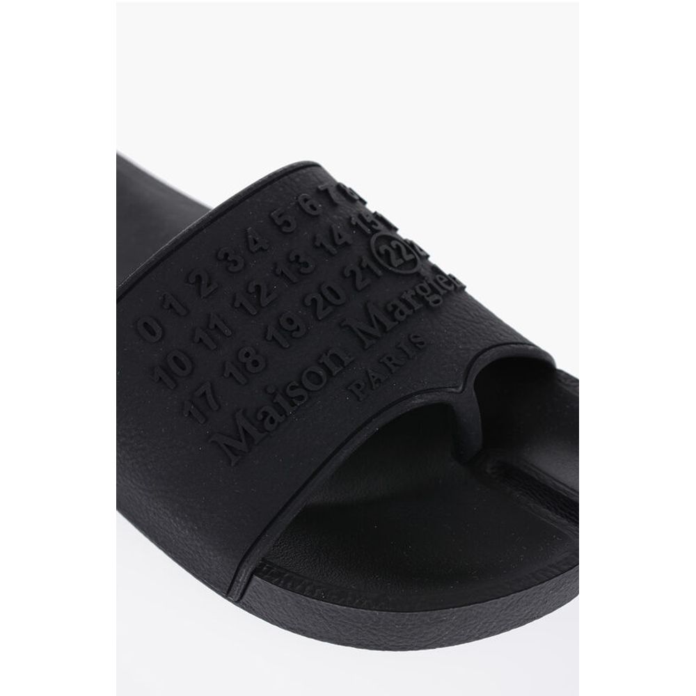 Maison Margiela Logoed Tabi Slides