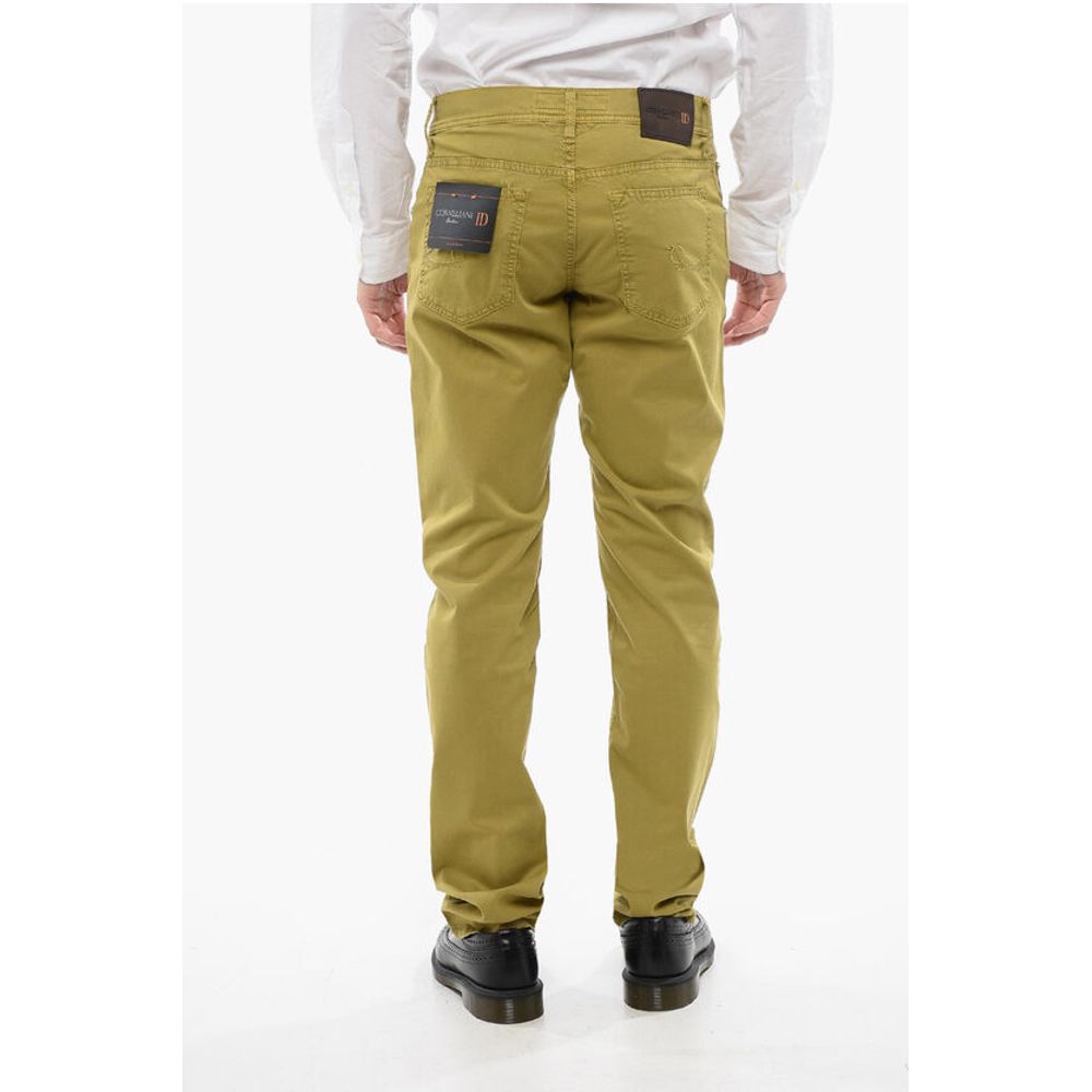 Corneliani ID 5-Pocketed Stretch Cotton Pants