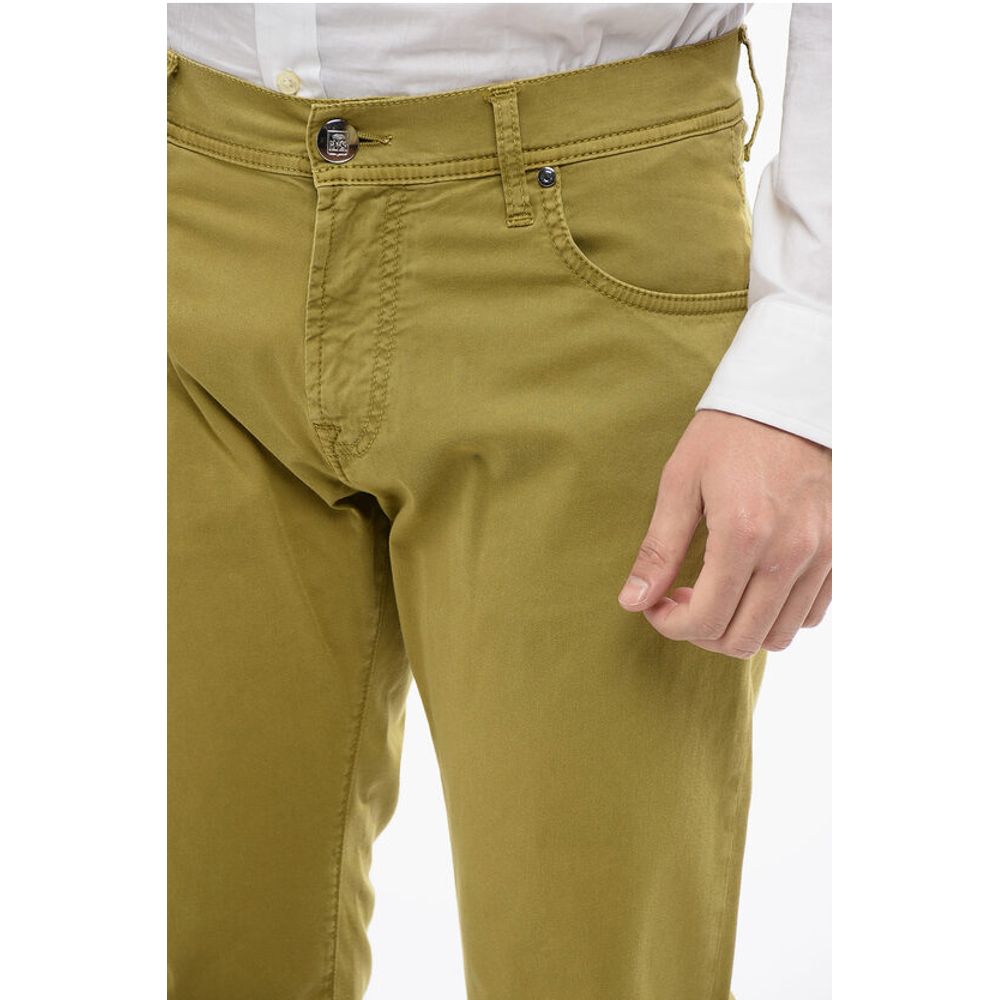 Corneliani ID 5-Pocketed Stretch Cotton Pants