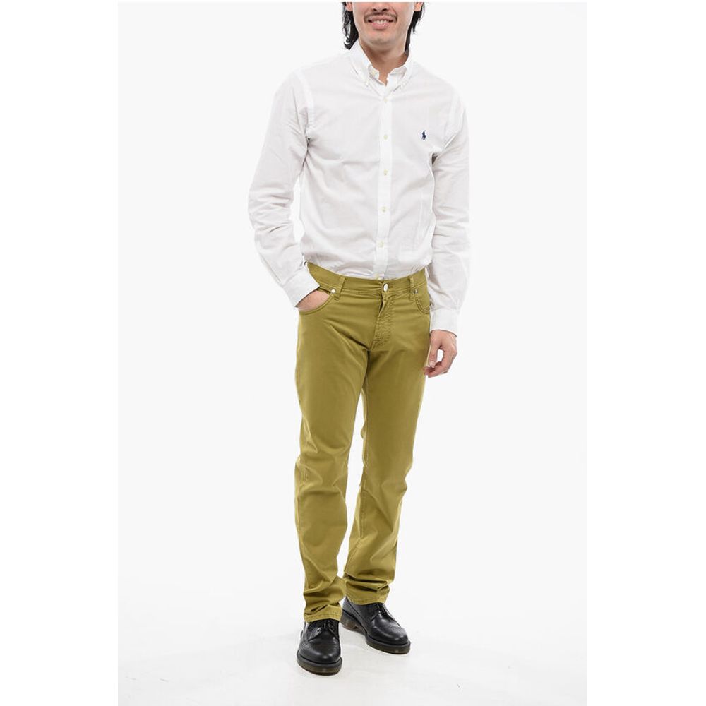 Corneliani ID 5-Pocketed Stretch Cotton Pants