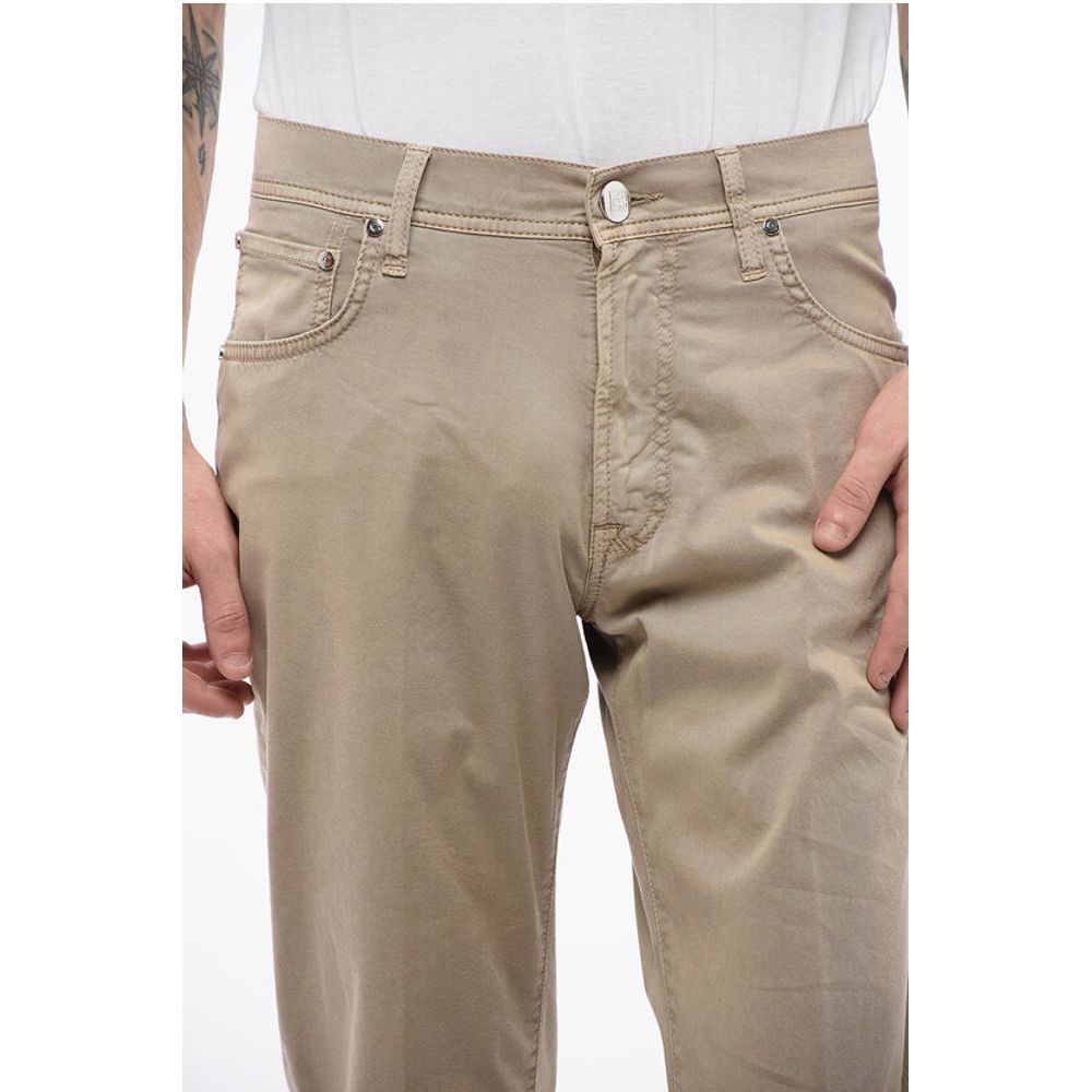 Corneliani ID 5-Pocketed Stretch Cotton Pants