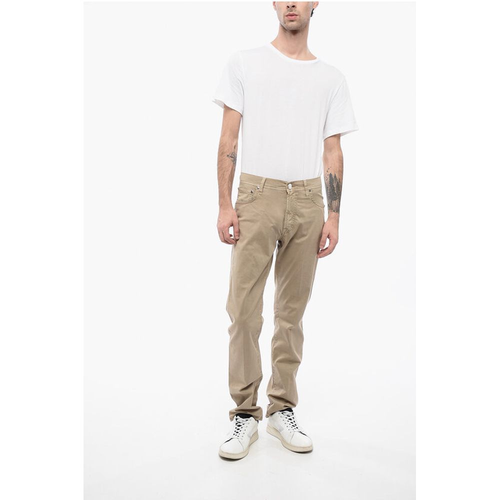 Corneliani ID 5-Pocketed Stretch Cotton Pants