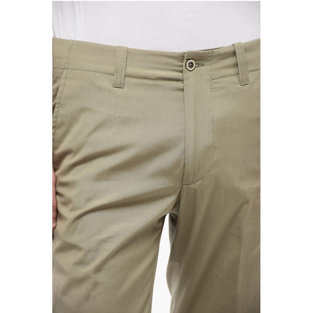 Corneliani ID Pure Linen Chinos Pants with Belt Loops