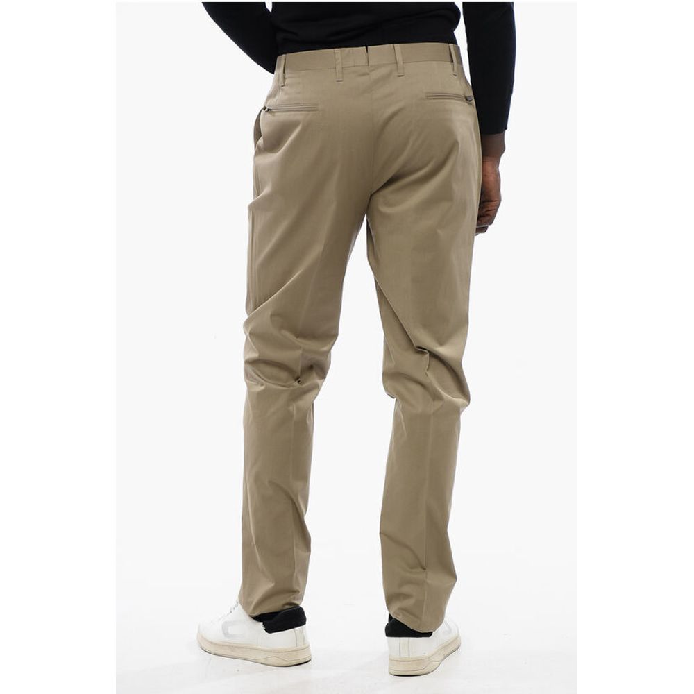 Corneliani Cotton Blend ACADEMY Pants with Zipped Pockets