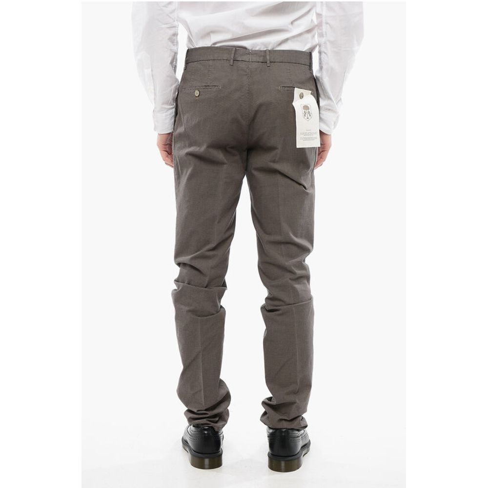 Corneliani ID Cotton Houndstooth Pants