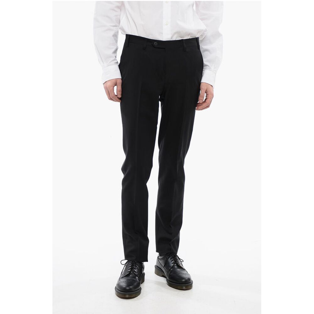 Corneliani 4-Pocketed LEADER Mohair Blend Pants