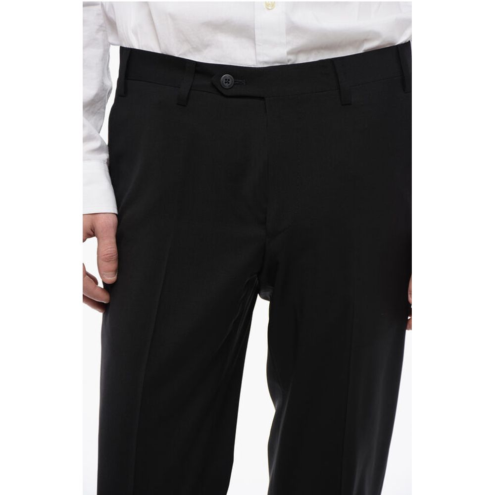 Corneliani 4-Pocketed LEADER Mohair Blend Pants