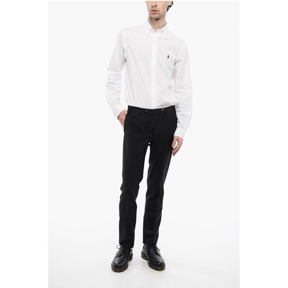 Corneliani 4-Pocketed LEADER Mohair Blend Pants