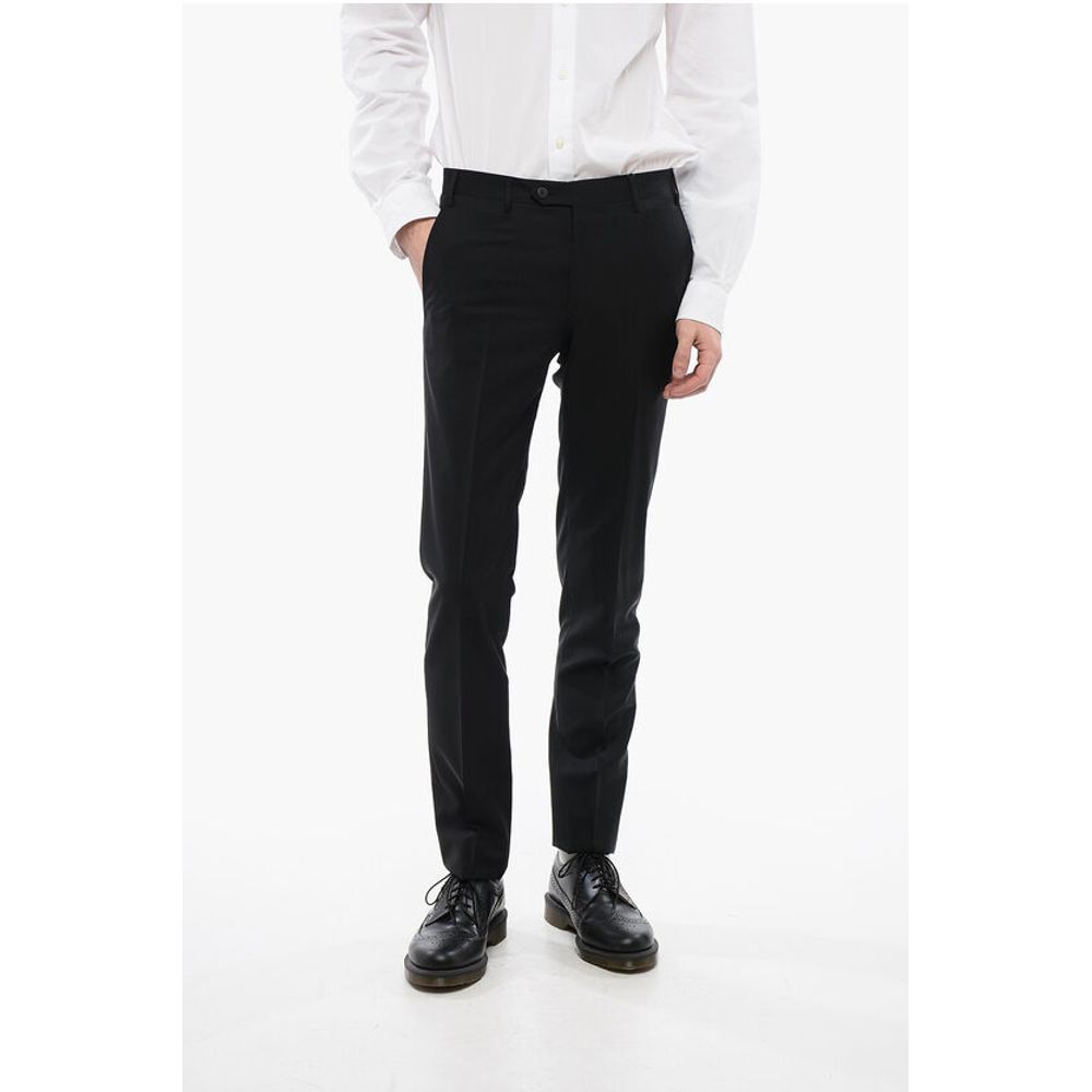 Corneliani 4-Pocketed LEADER Wool Blend Pants