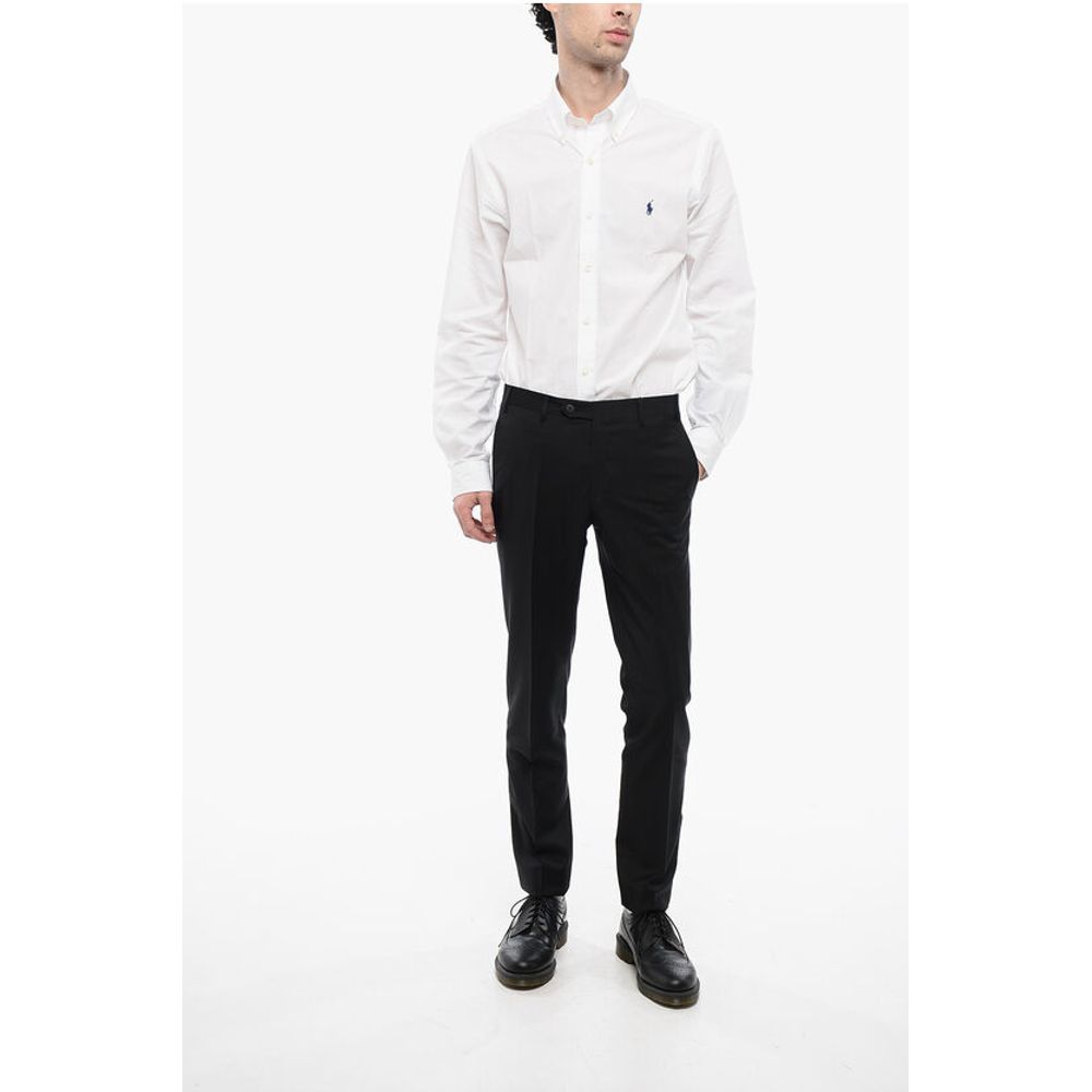 Corneliani 4-Pocketed LEADER Wool Blend Pants