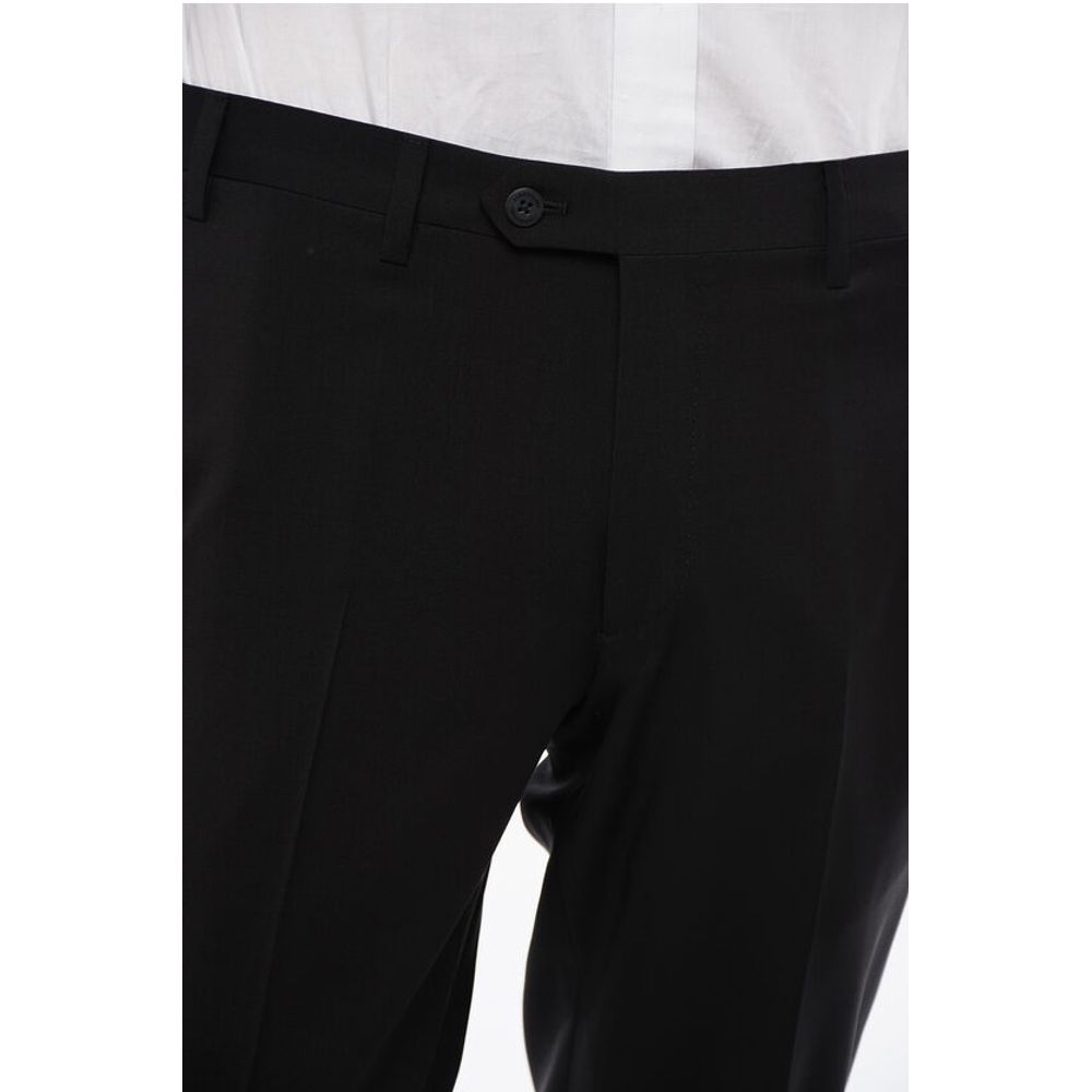 Corneliani 4-Pocketed LEADER Wool Blend Pants