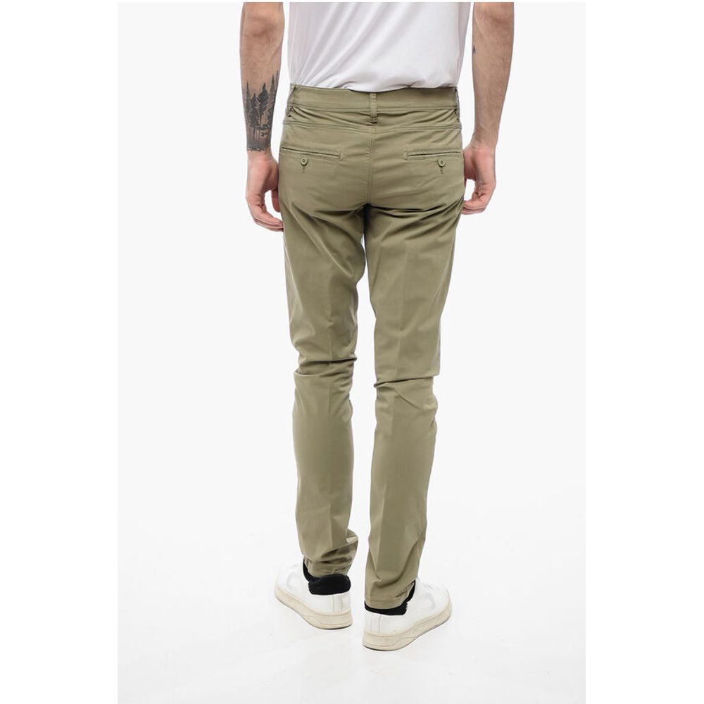 Corneliani CC COLLECTION 5-Pocketed Stretch Cotton Pants