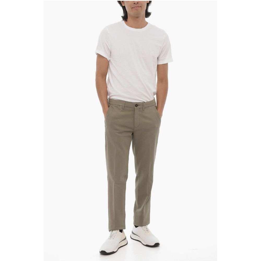Corneliani ID Stretch Cotton STRADIVARI Chinos Pants