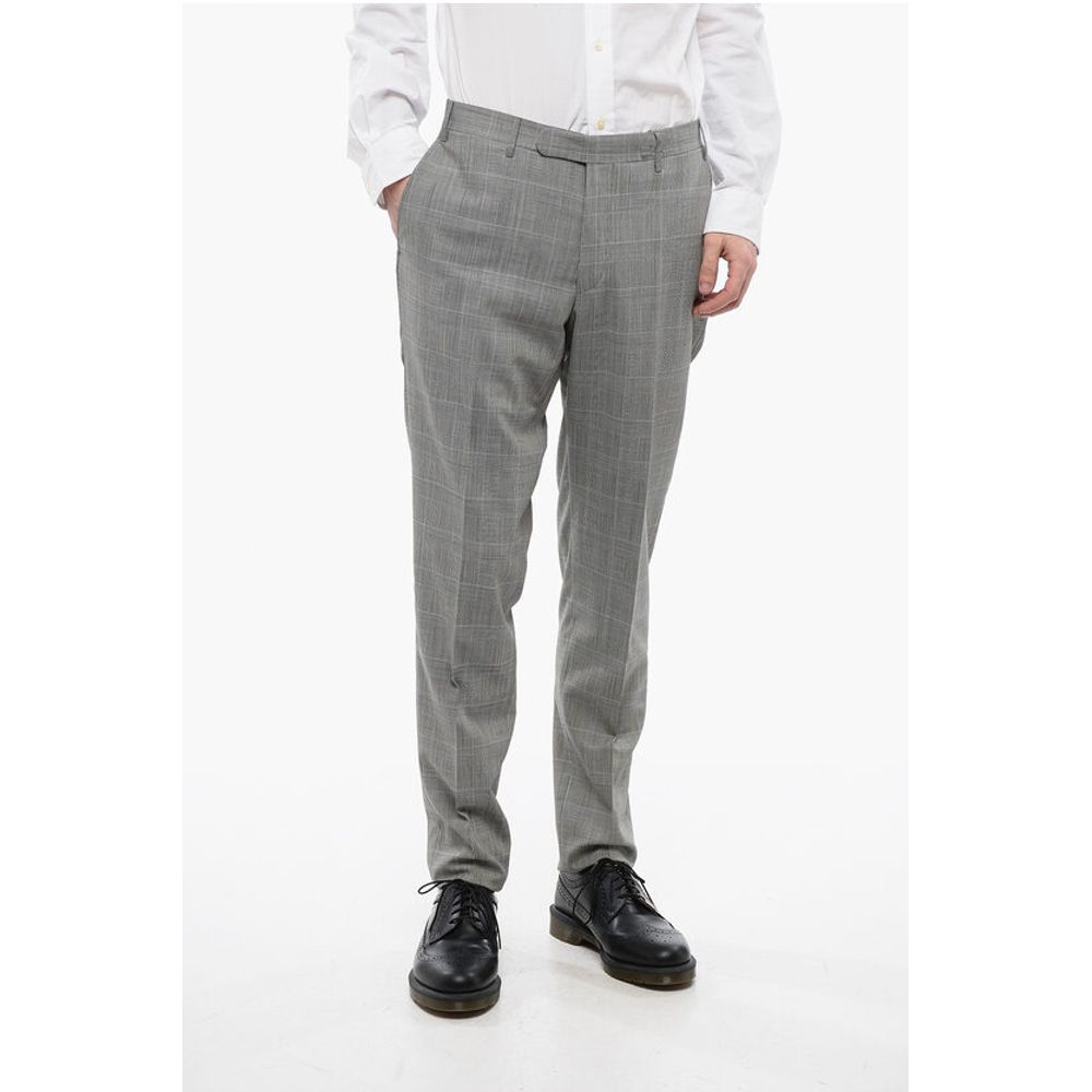 Corneliani CC COLLECTION Checked REFINED Pants