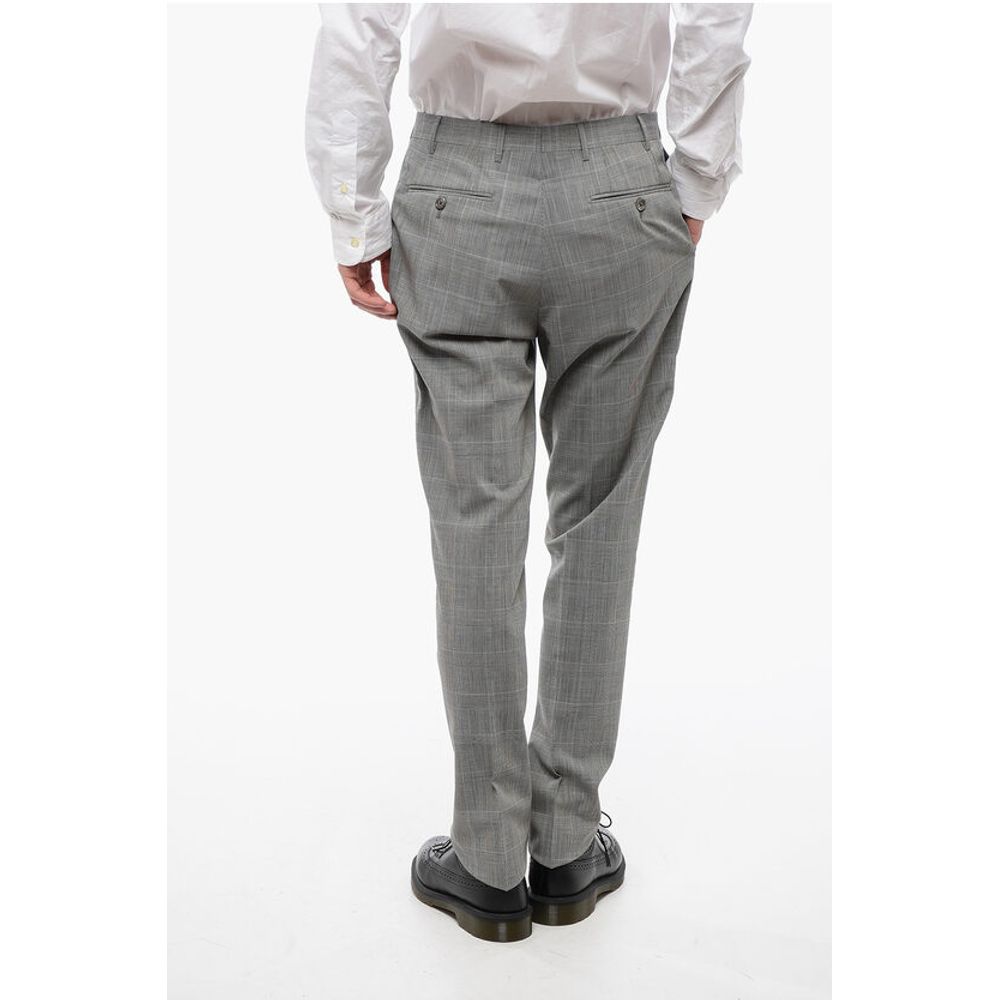 Corneliani CC COLLECTION Checked REFINED Pants