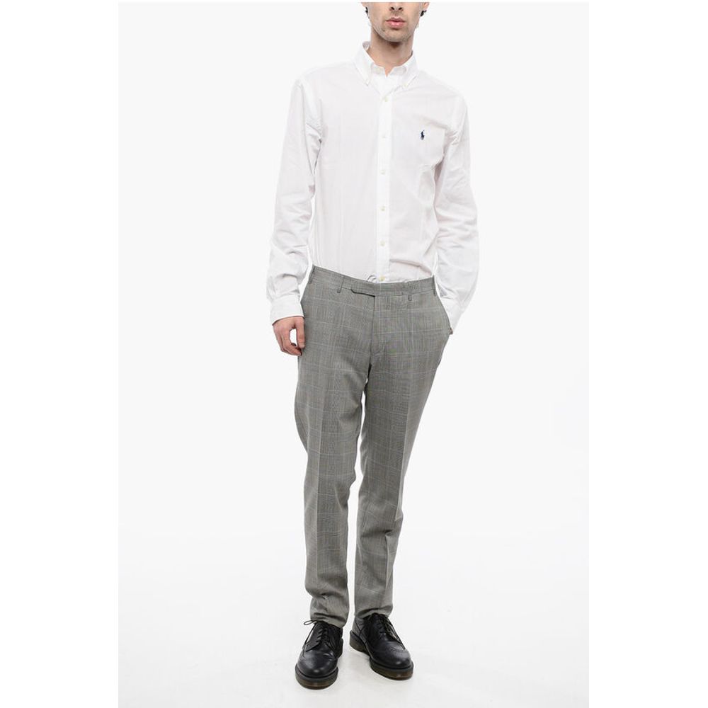 Corneliani CC COLLECTION Checked REFINED Pants