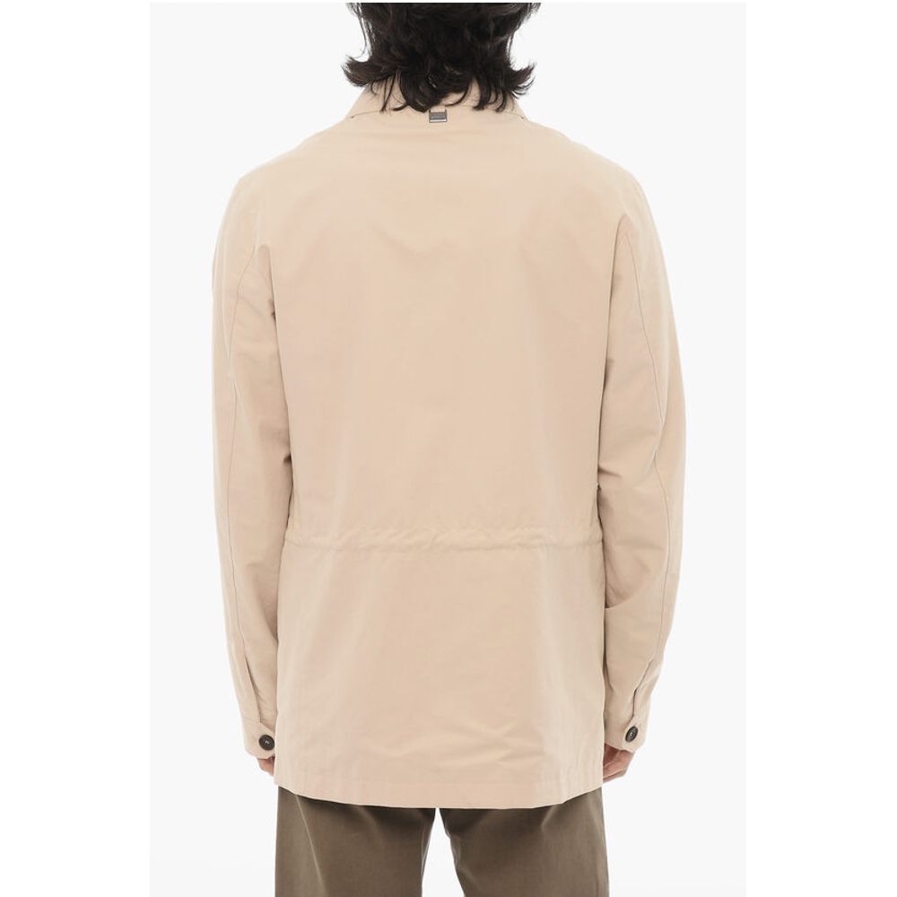 Corneliani Double-layered Blazer with Hidden Placket