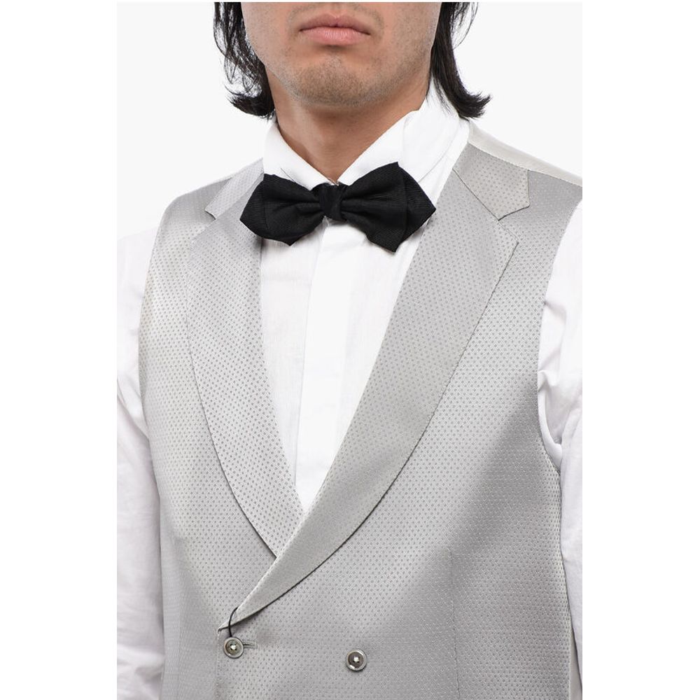 Corneliani CC COLLECTION Two-Tone Double Breasted Waistcoat