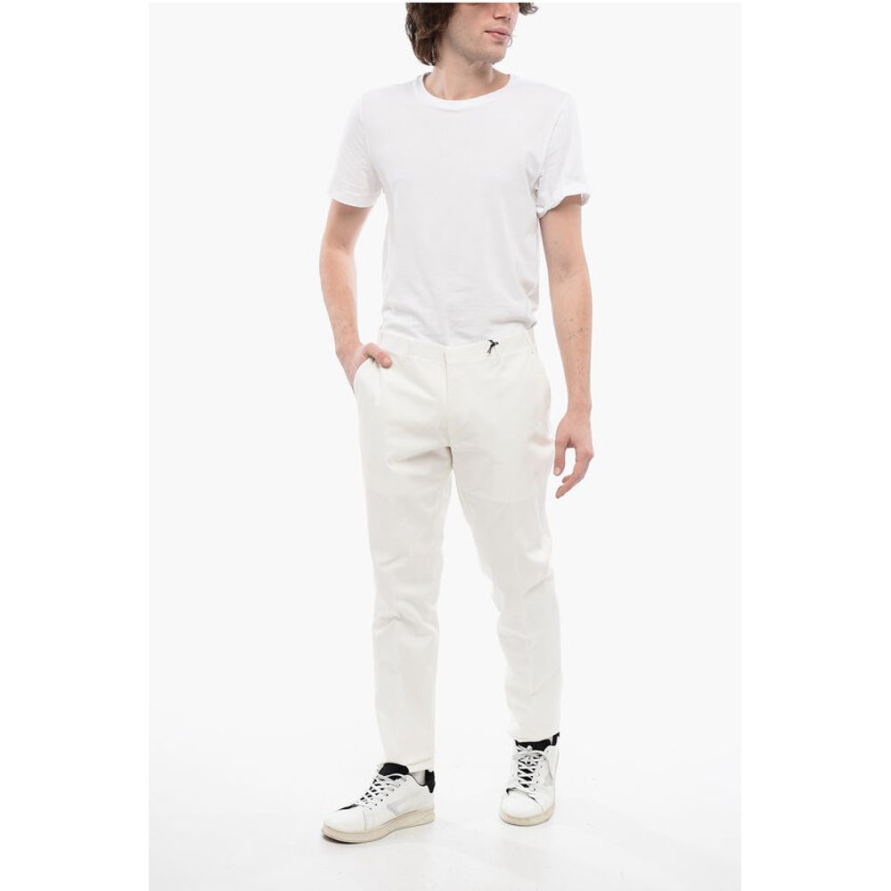 Corneliani CC COLLECTION Stretch Cotton RESET Chino Pants