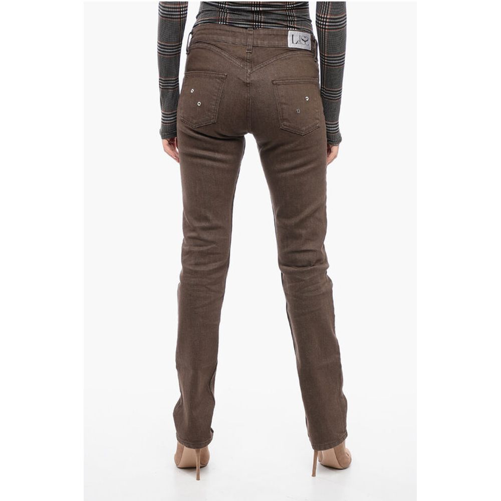 Ludovic de Saint Sernin 5-Pocket Skinny Fit Pants with Lace-up Detail